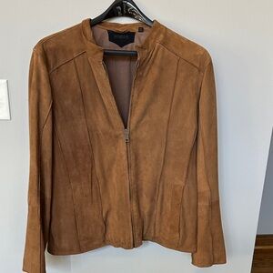 Rogue Mens brownLeather Jacket. NWOT